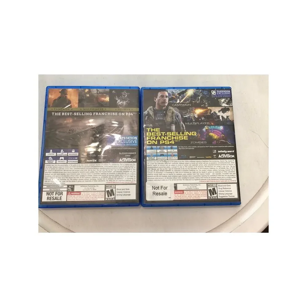 Call of Duty: WWII & Call of Duty: Infinite Warfare Sony PlayStation 4 PS4 Teste